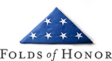 Click on this flag to see the Folds of Honor Website ~