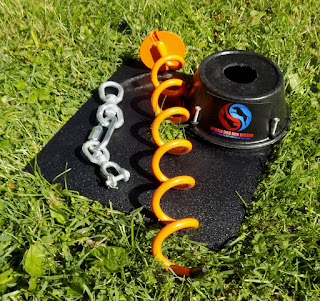 tangle-free-two-dog-tie-out tangle-free two dog tie out