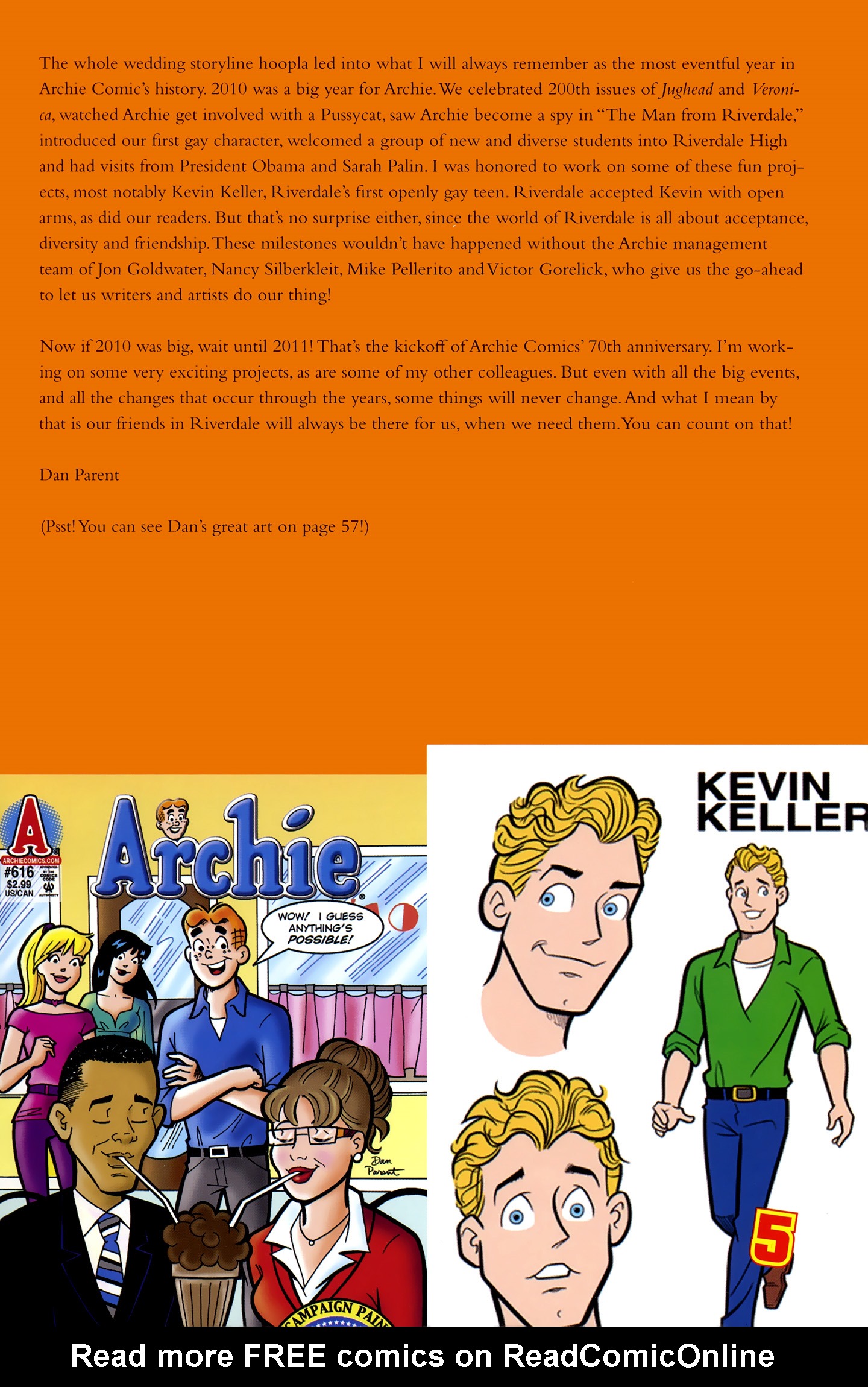 Read online Archie: 50 Times An American Icon comic -  Issue # TPB - 7