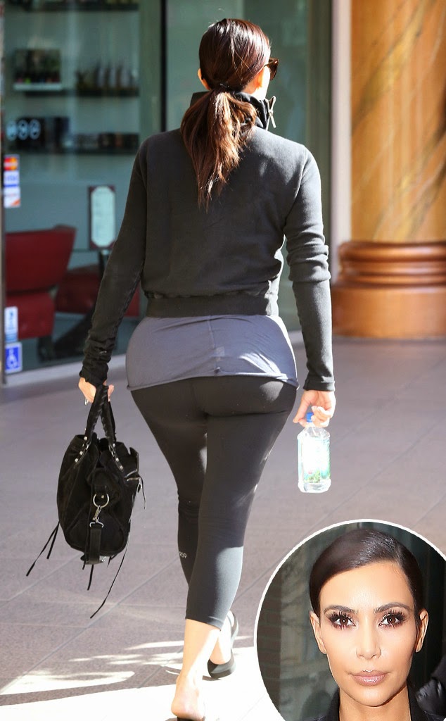 Kim Kardashian Wears Skintight Pants to Pilates —Check Out Her Famous