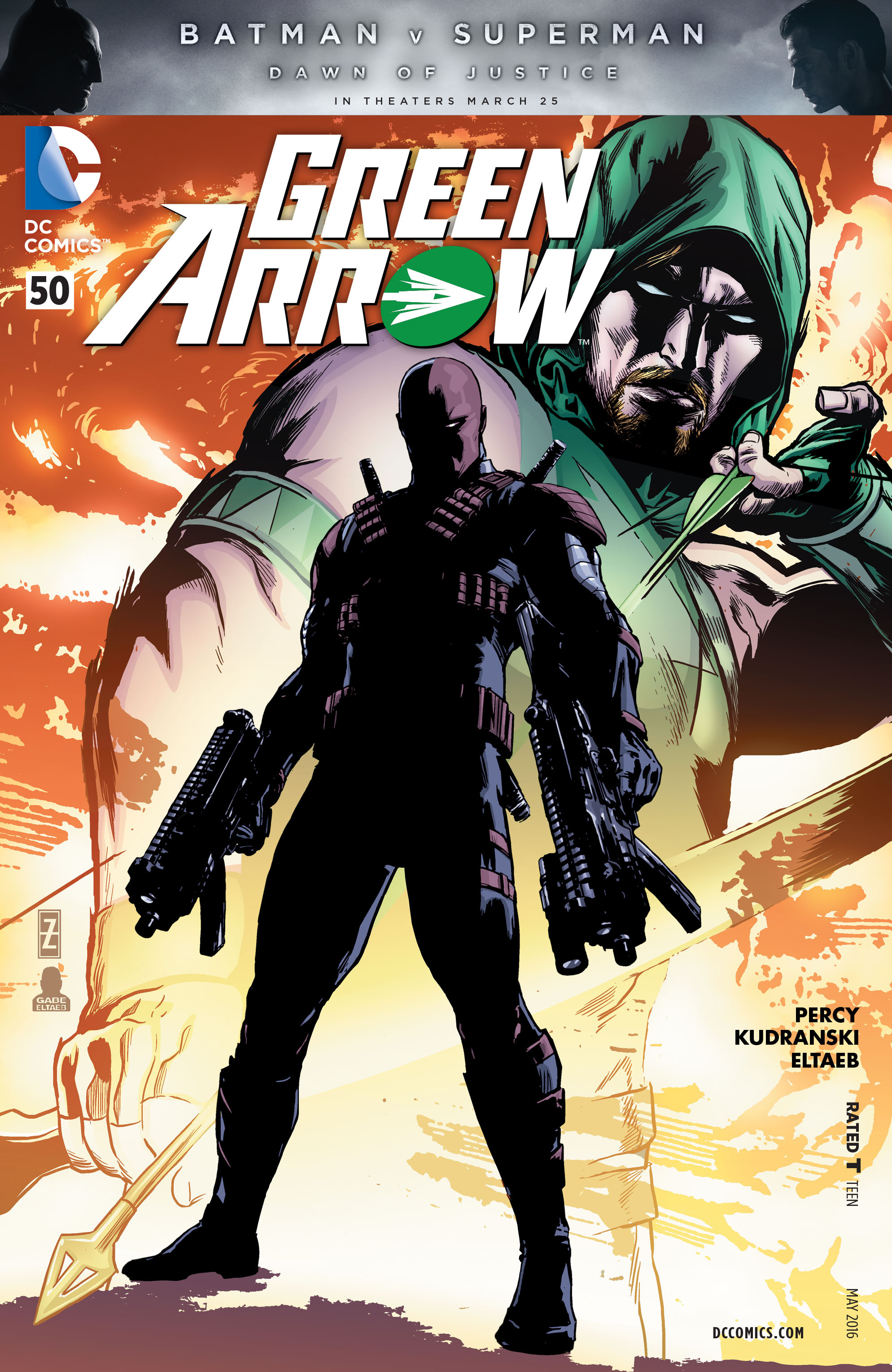 Read online Green Arrow (2011) comic -  Issue #50 - 1