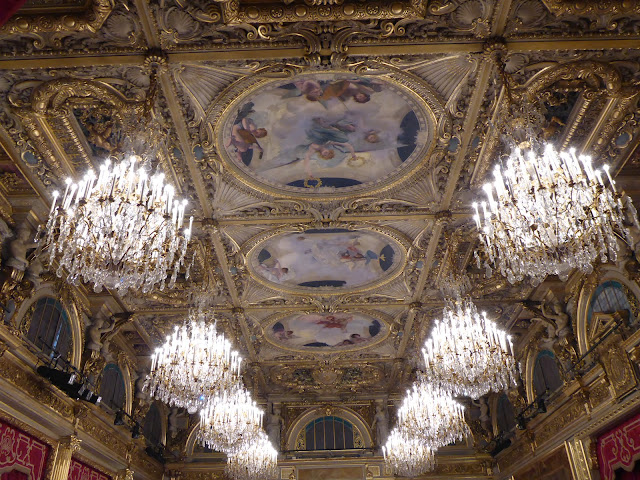 Palais de l'Elyzée plafond salle des fêtes