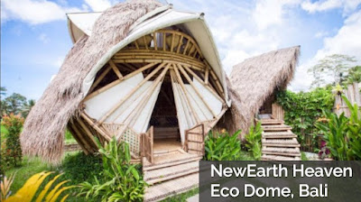 pulau dewata, pulau di bali, wisata bali, pantai bali, hotel di bali, NewEarth Eco Dome - Bali