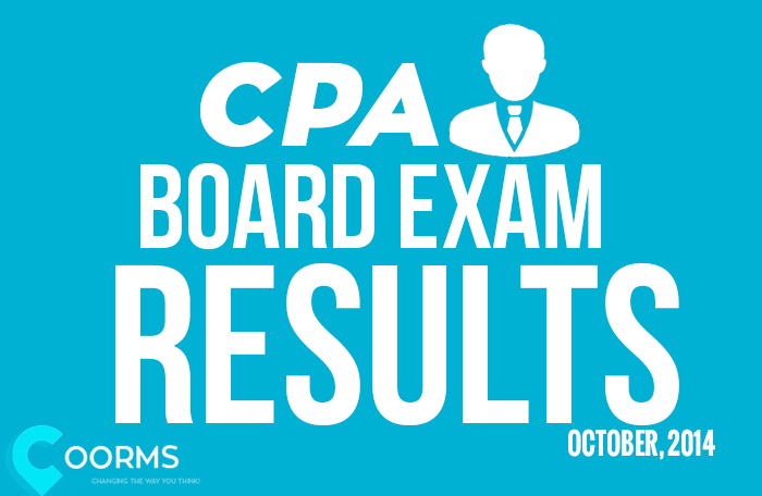 The complete list of passers from PRC for CPA results October 2014