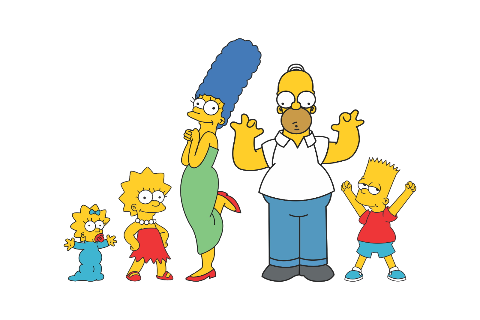 The Simpsons Logo Svg Bundle Png Dxf Eps Pdf Clipart - vrogue.co