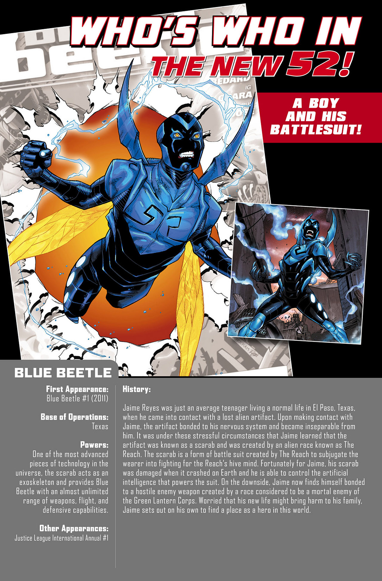 Read online Blue Beetle (2011) comic -  Issue #0 - 22