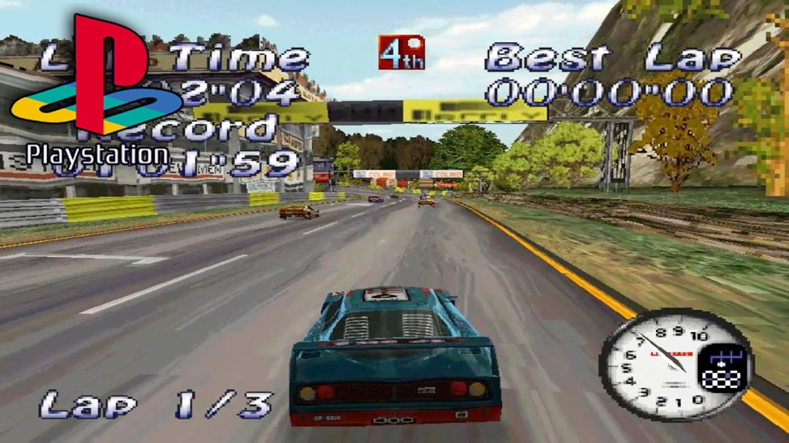 All Star Racing Ps1 (PsOne) 4IminGame