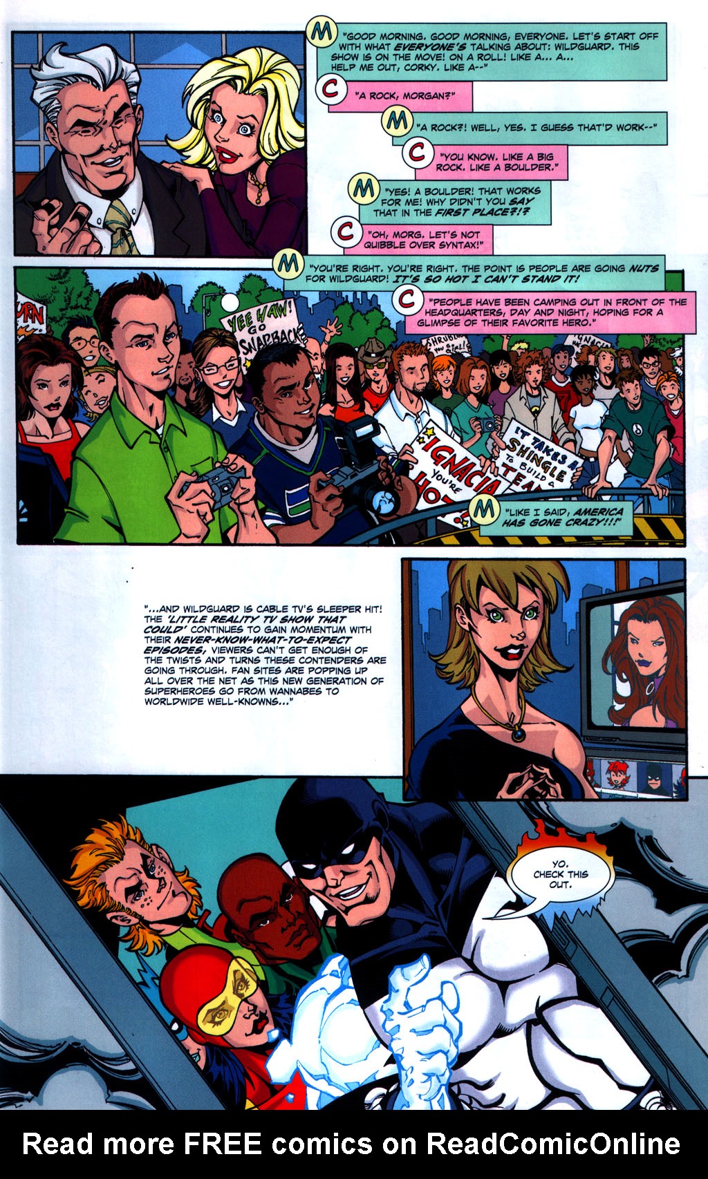 Read online Wildguard: Casting Call comic -  Issue #5 - 15