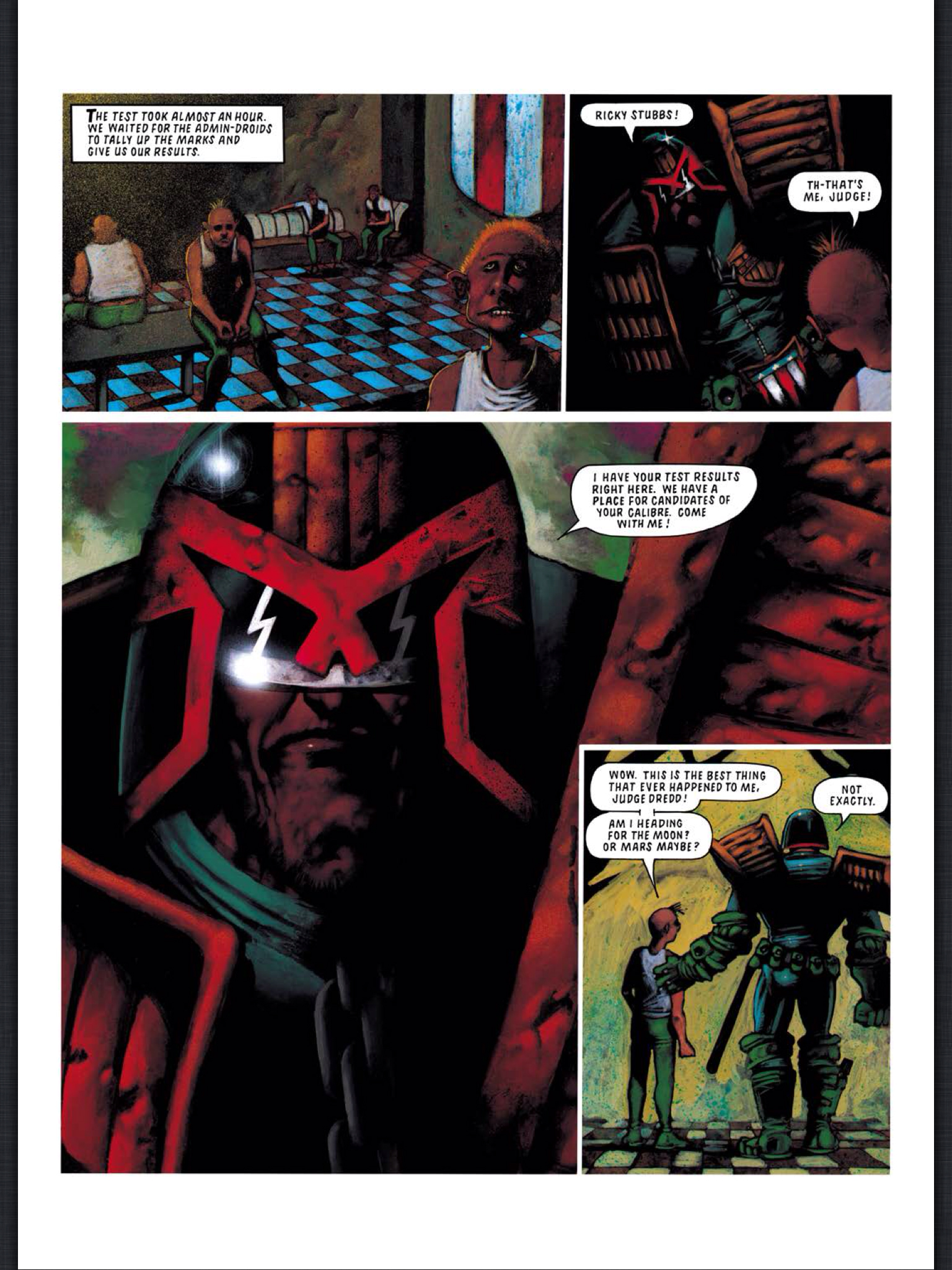 Read online Judge Dredd: The Complete Case Files comic -  Issue # TPB 20 - 107
