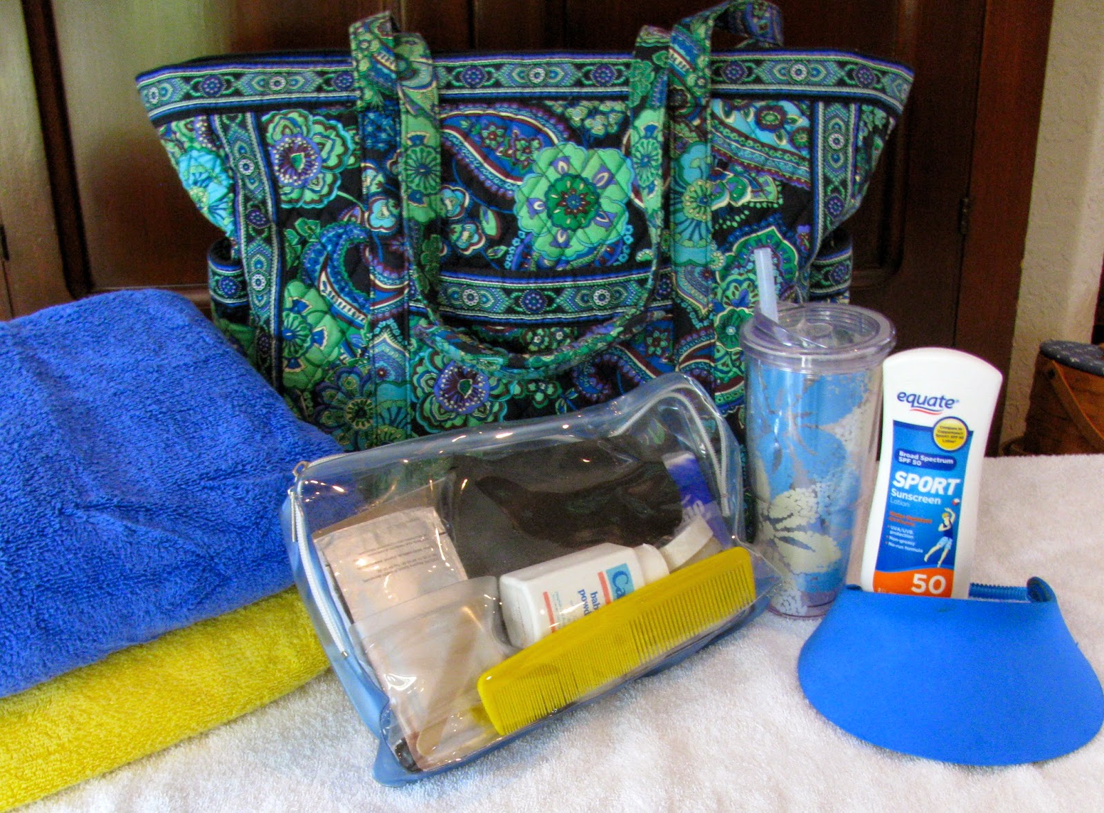 MAY DAYS How To Pack A ReadyToGo Beach Bag