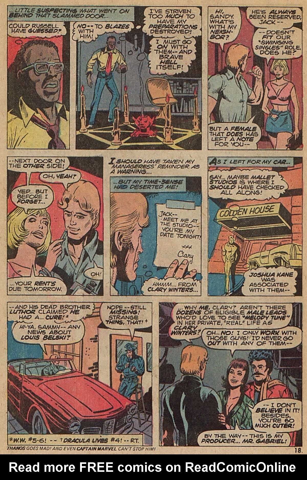 Read online Werewolf by Night (1972) comic -  Issue #17 - 13