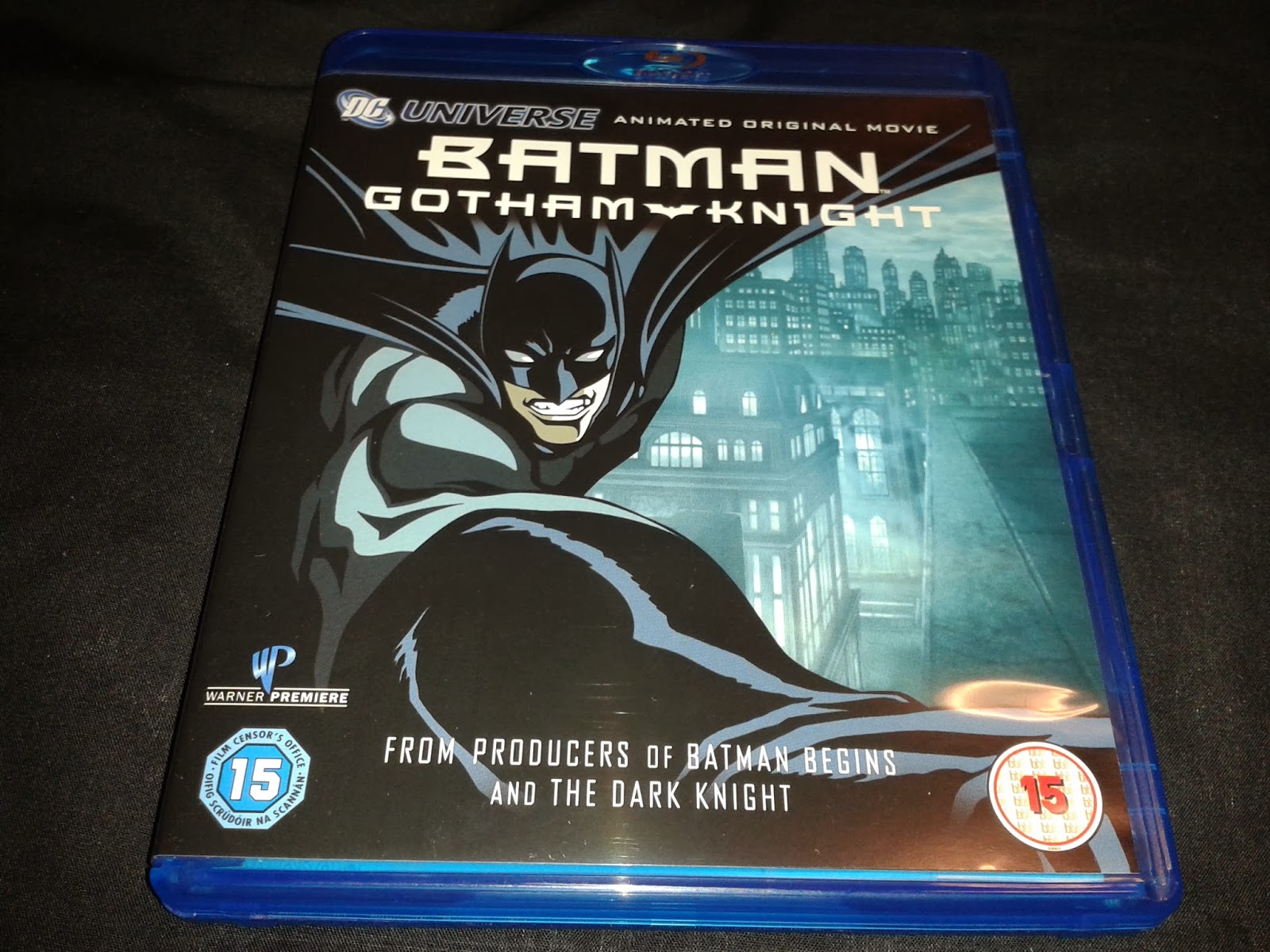 The Normanic Vault: Unboxing [UK]: Batman: Gotham Knight - OVA Series  (Blu-ray)