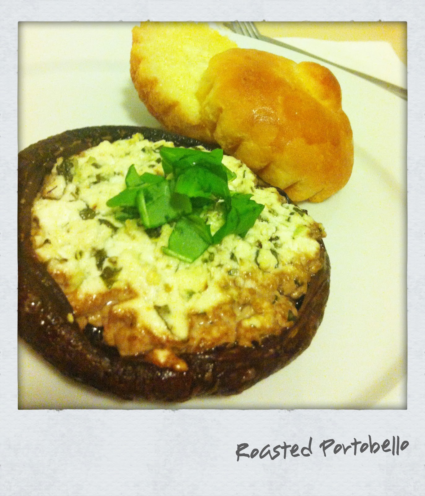 Creative heart Oven roasted Portobello & Brioche