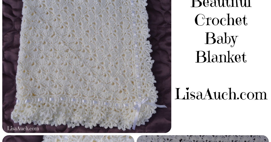 Unique Crochet Baby Shawl Blanket Pattern Perfect Gift for a newborn