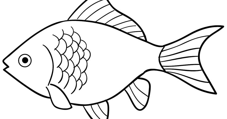 Gambar Mewarnai Ikan