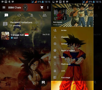 BBM Dragon Ball Z V2.11.0.16 Apk