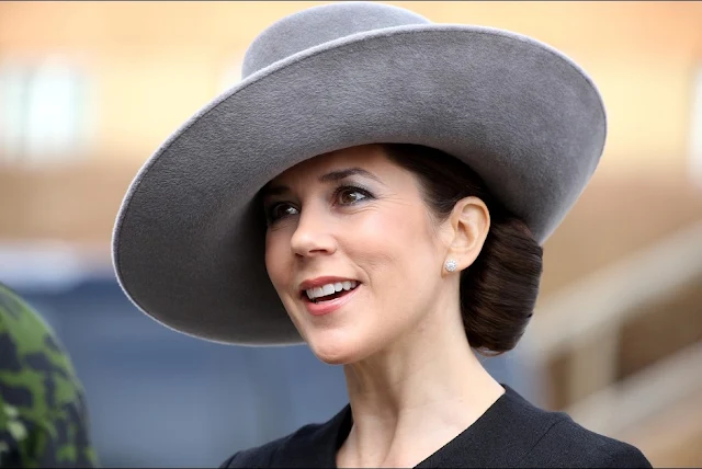 Crown Princess Mary of Denmark attended the 75th anniversary of the Nazi's occupation