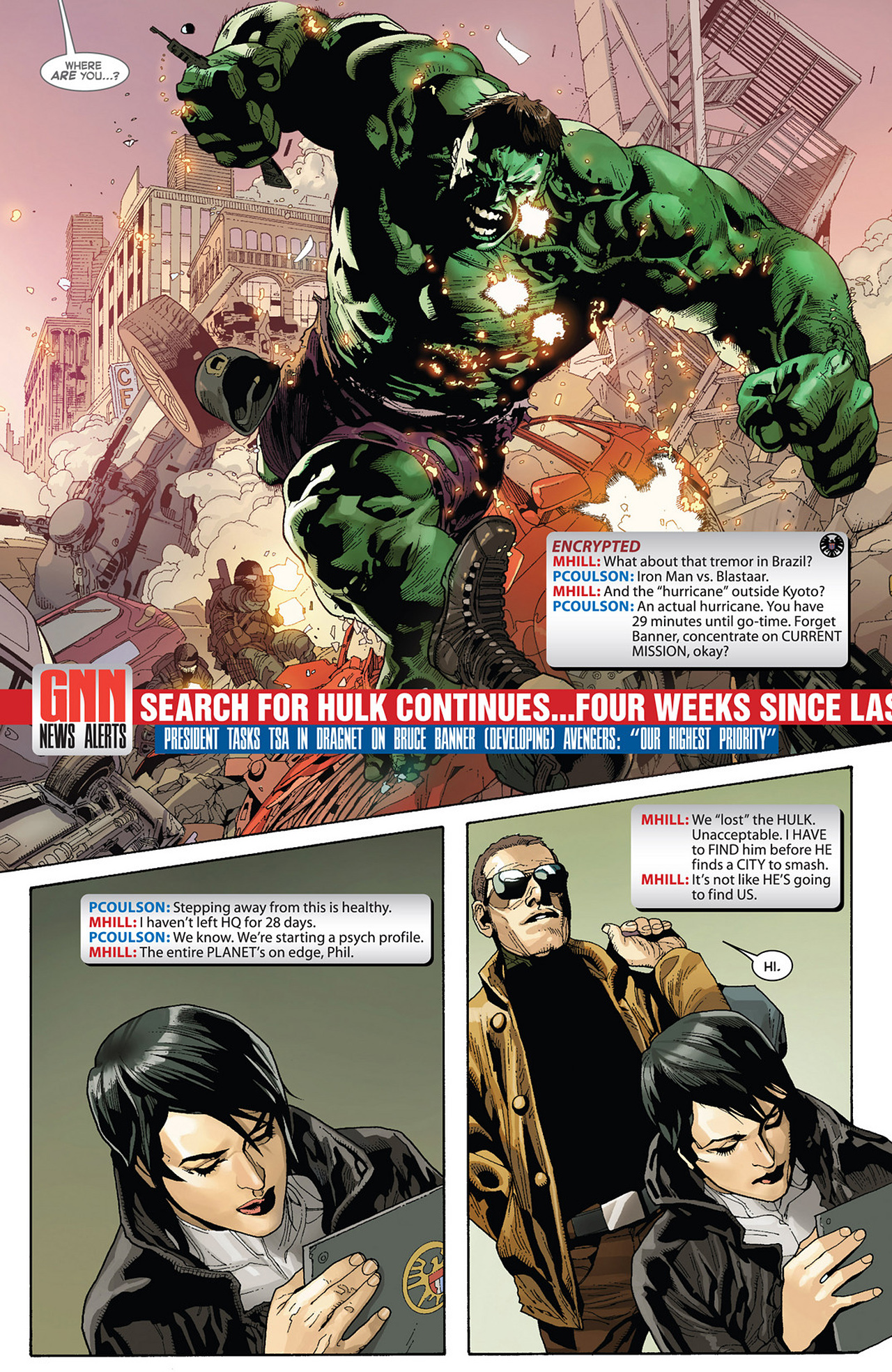 Read online Indestructible Hulk comic -  Issue #1 - 4