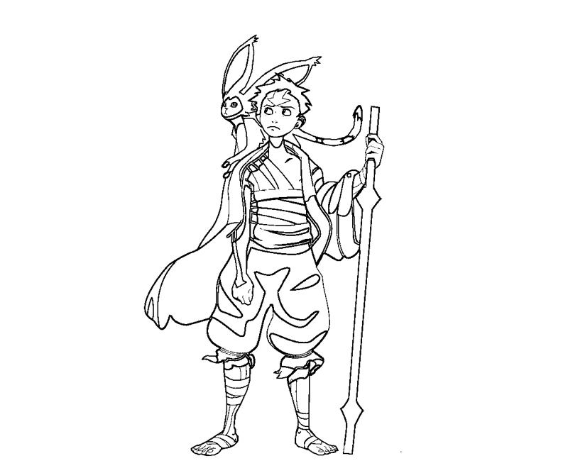 aang coloring pages - photo #14