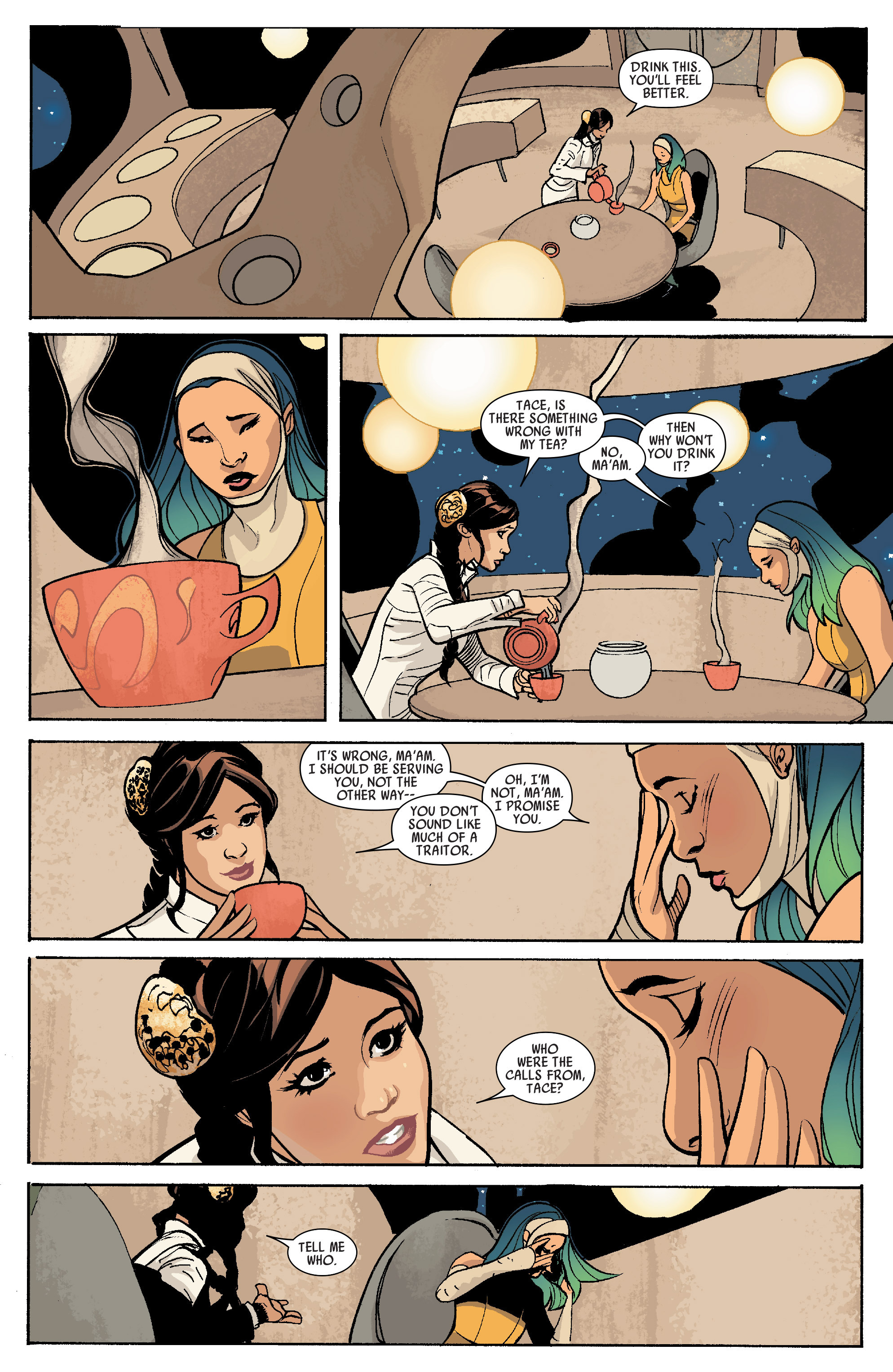 Read online Princess Leia comic -  Issue #4 - 6