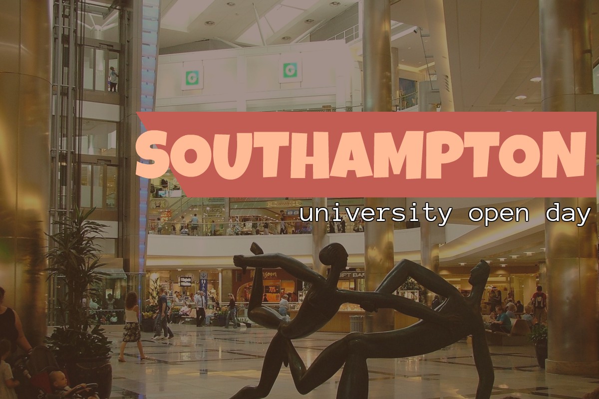 Visiting Southampton + uni open day