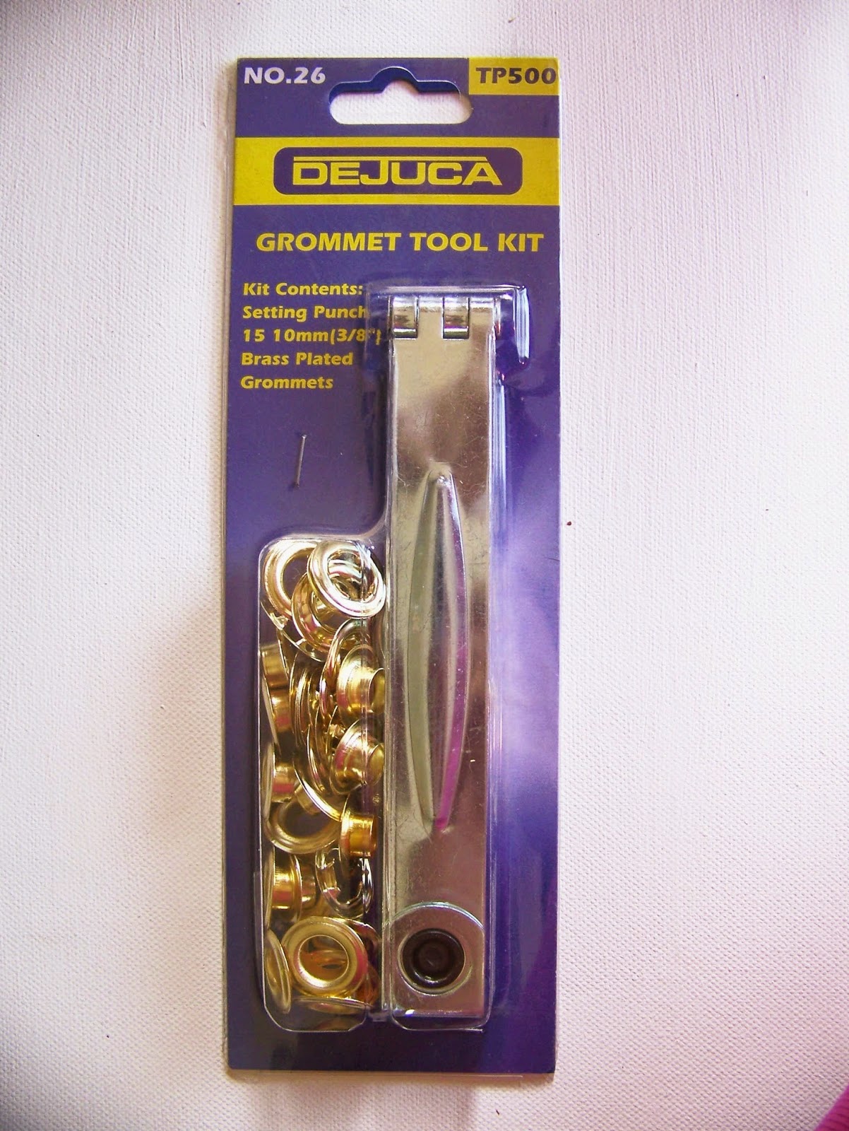 A Pretty Talent Blog How to put grommets in your curtains