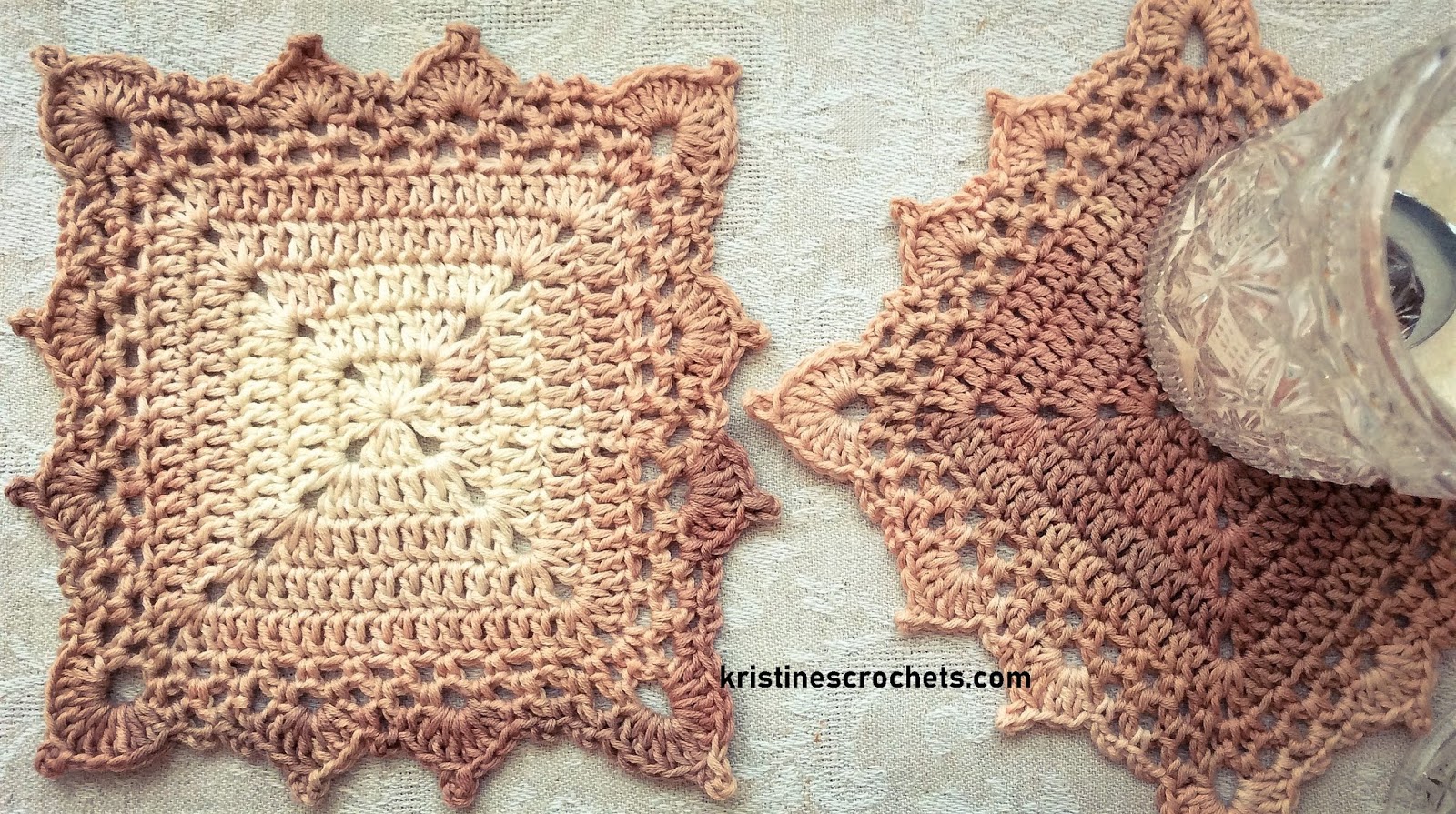 KristinesCrochets : Crochet Granny Sq. Coaster Absolutely free Habit graphic about Free Printable Crochet Granny Square Patterns identify KristinesCrochets : Crochet Granny Sq. Coaster No cost Routine