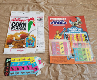 Kellogg's Captain Power Cereal Promotion 1987 Kellogg's Captain Power Cereal Promotion 1987