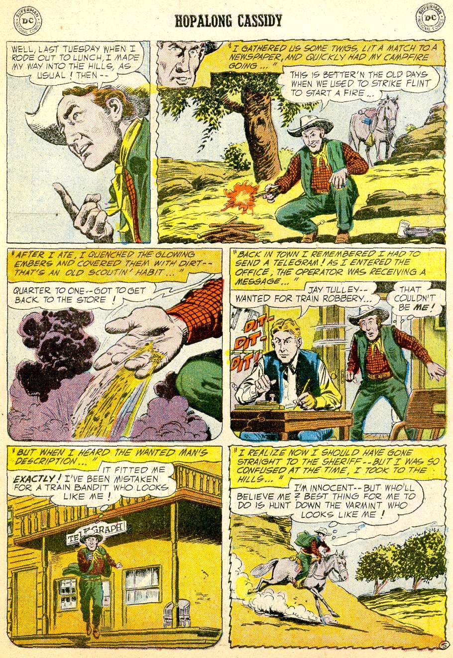 Read online Hopalong Cassidy comic -  Issue #107 - 7