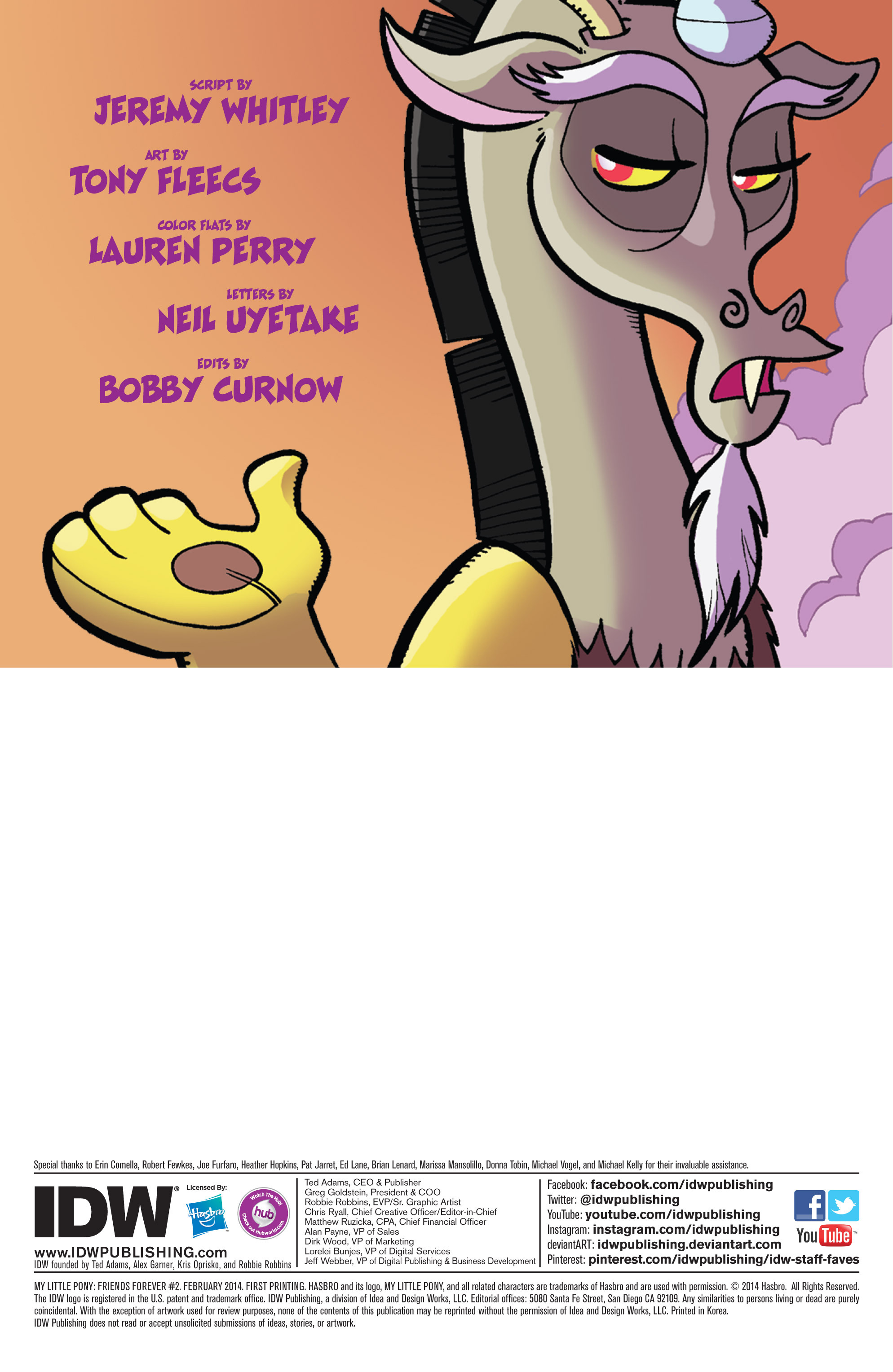 Read online My Little Pony: Friends Forever comic -  Issue #2 - 2