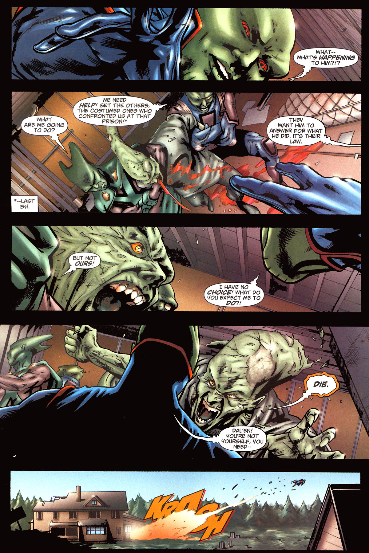 Read online Martian Manhunter (2006) comic -  Issue #6 - 21
