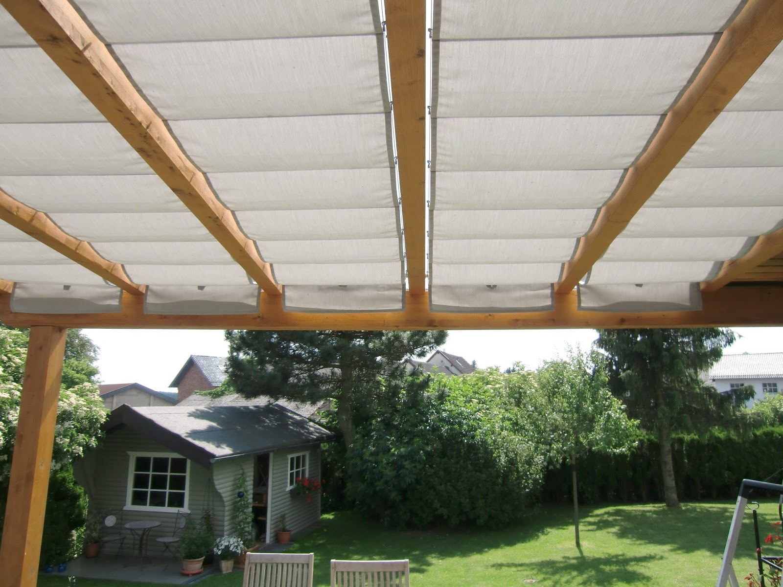 Wintergartenbeschattung: Cerramiento de pérgolas en España con toldos