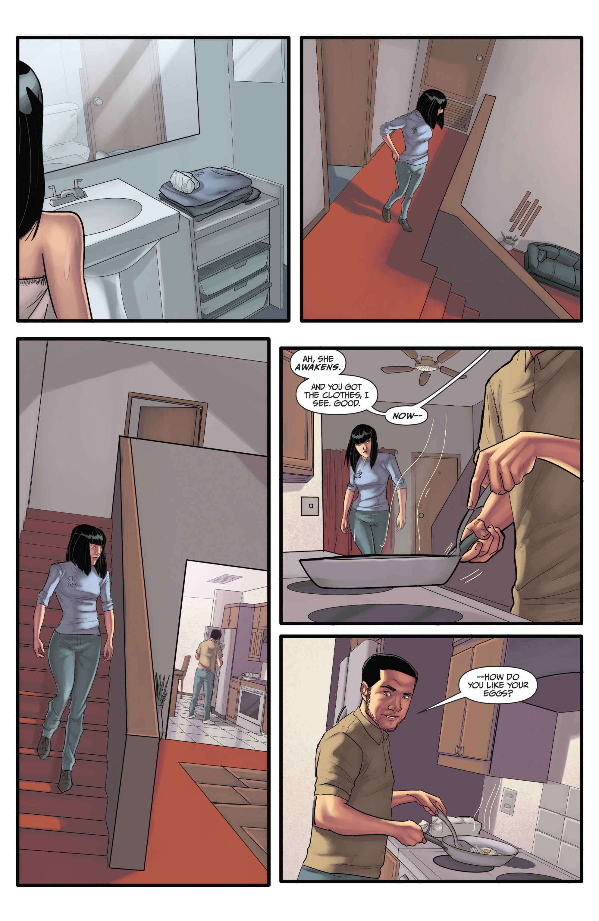 Read online Morning Glories comic -  Issue #30 - 9
