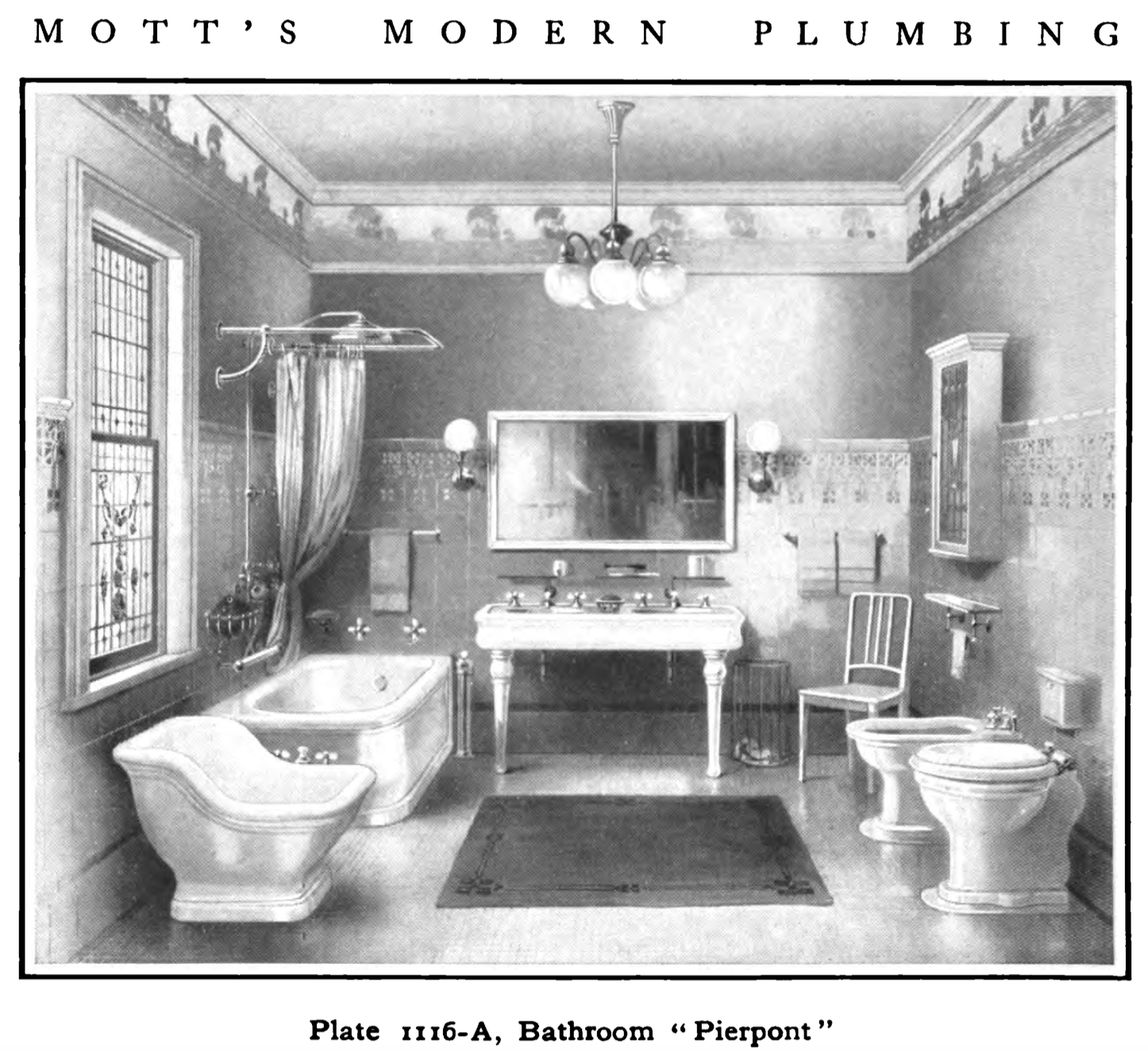 Laurelhurst Craftsman Bungalow Mott's 1914 Plumbing Catalog