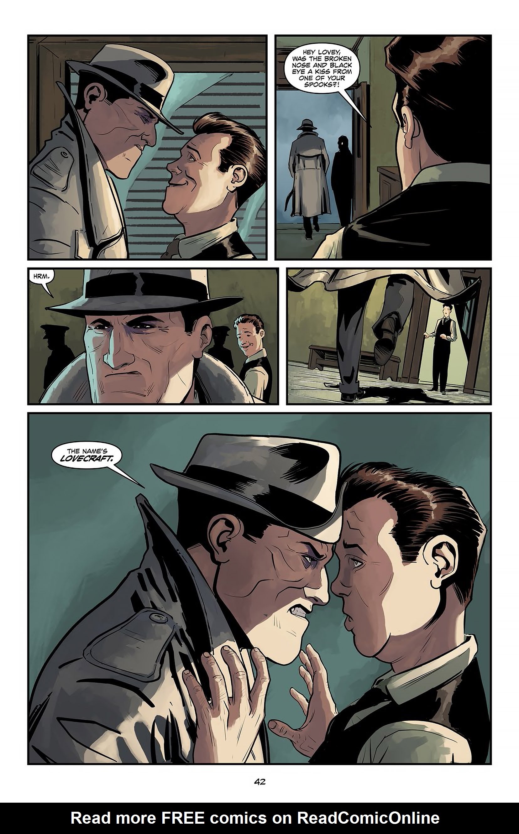 Read online Lovecraft P.I. - The Curious Case of ReAnimator comic -  Issue # TPB - 43