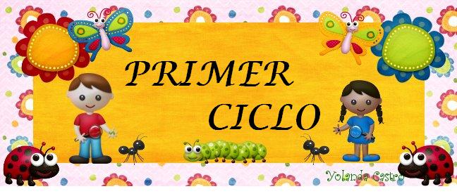 PRIMER CICLO DE ED. PRIMARIA