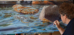 painting acrylics depth artist tyler elizabeth water acrylic watercolor artists tips