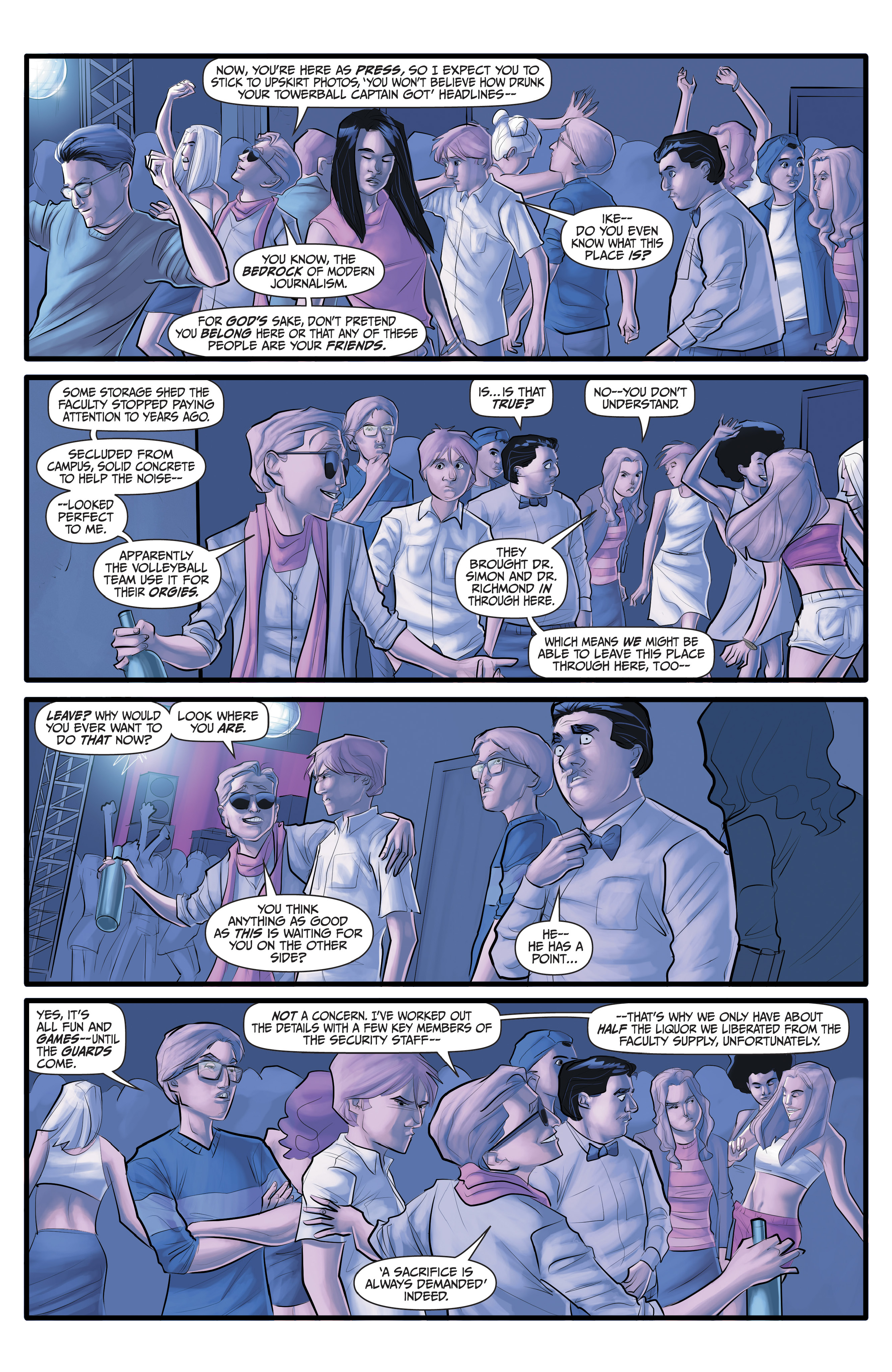 Read online Morning Glories comic -  Issue #47 - 7