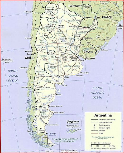 image: Argentina Political Map