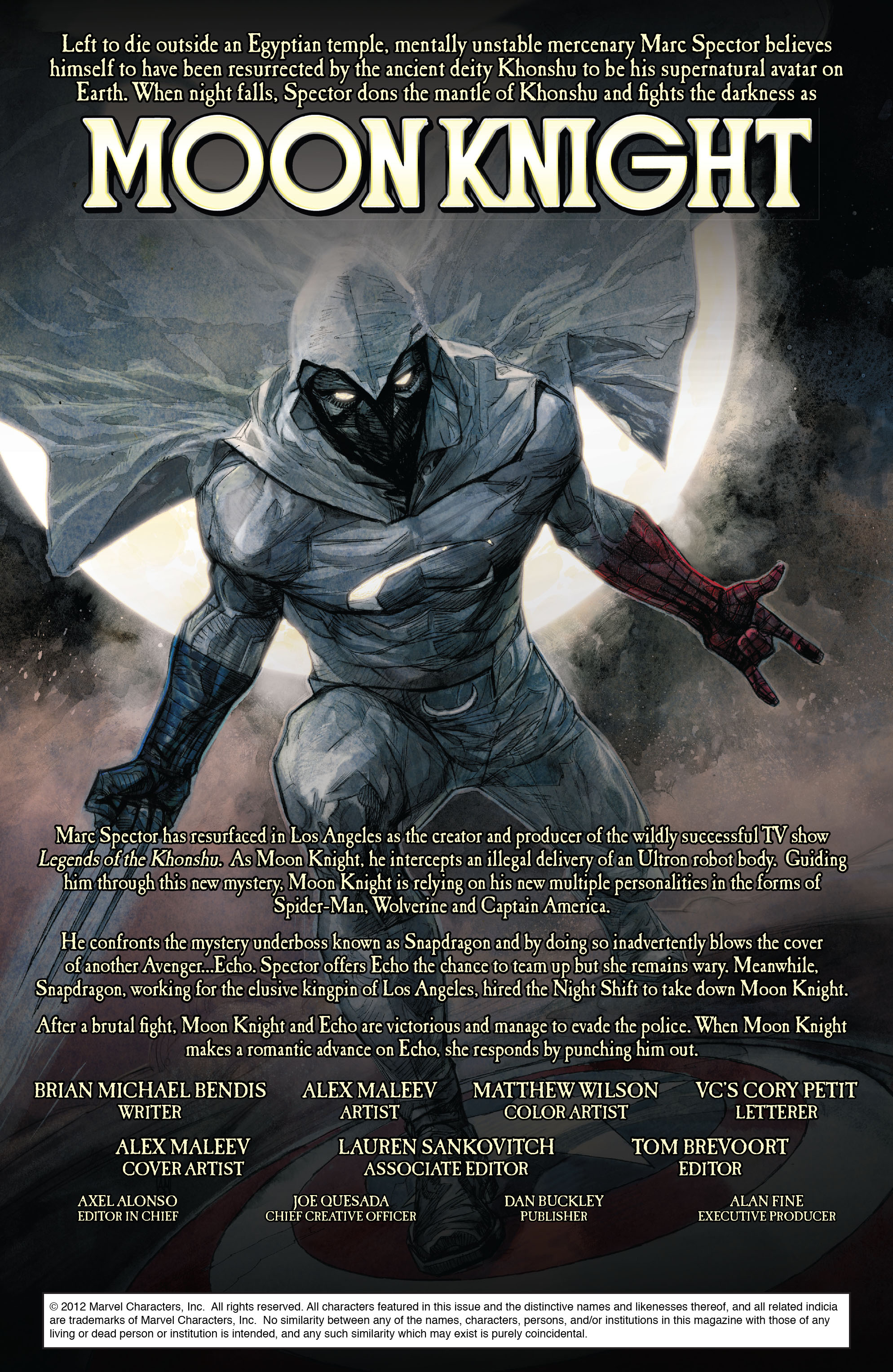 Read online Moon Knight (2011) comic -  Issue #6 - 2