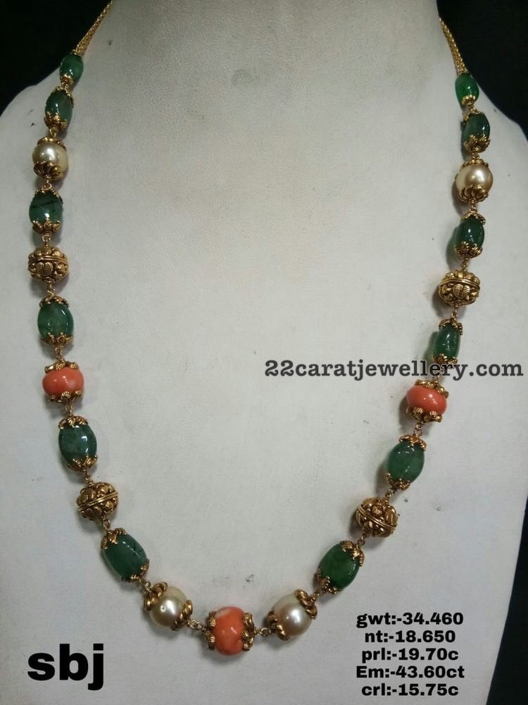 simple beads jewellery designs