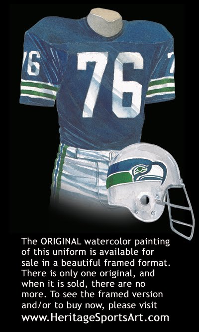 seattle seahawks old uniforms