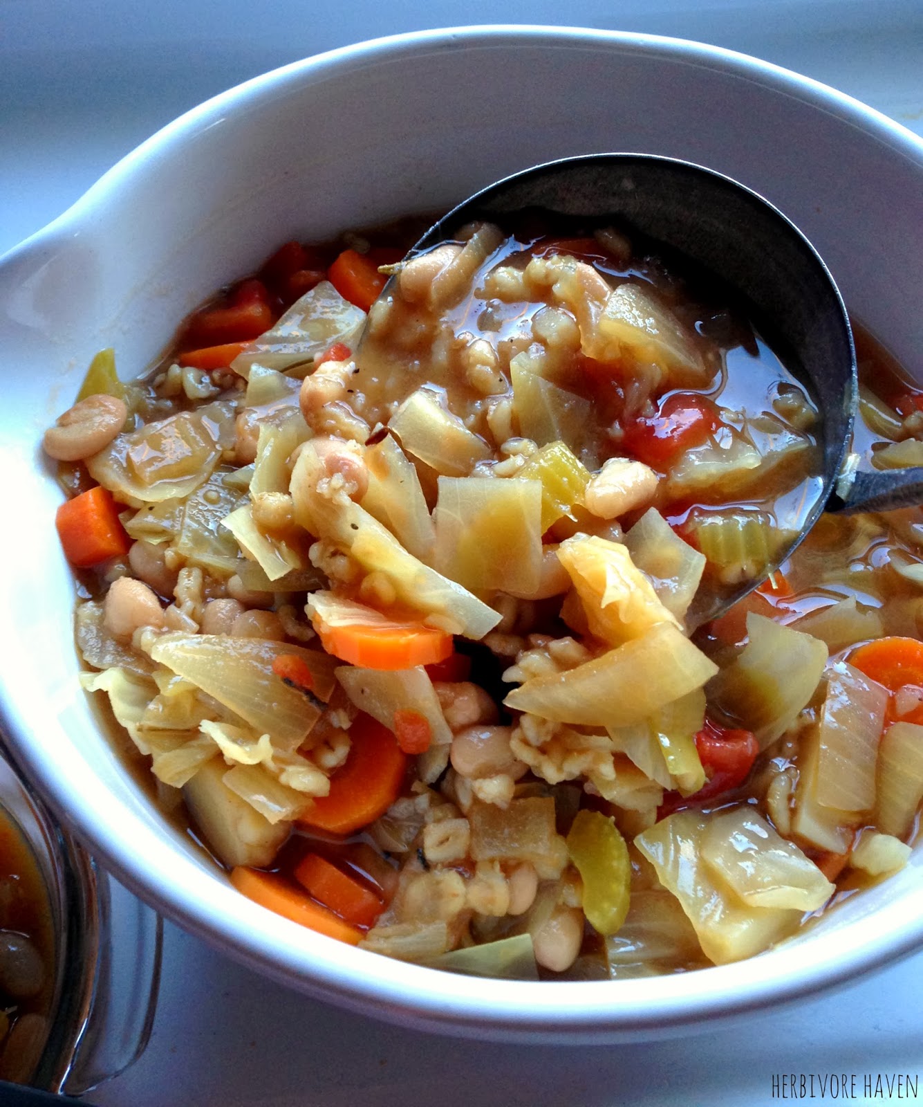 Herbivore Haven Irish White Bean and Cabbage Stew