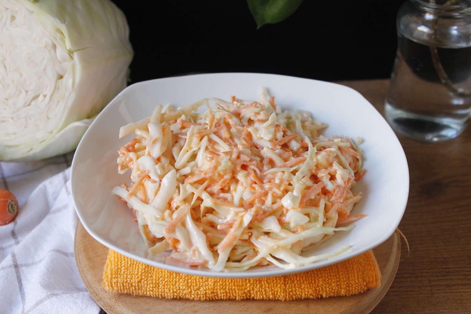 Ensalada De Col coleslaw Con Sabor A Huerto