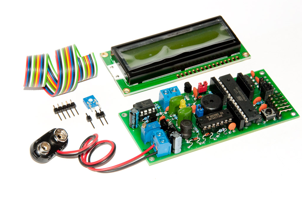 arduino geiger PCB assembled counter without tube