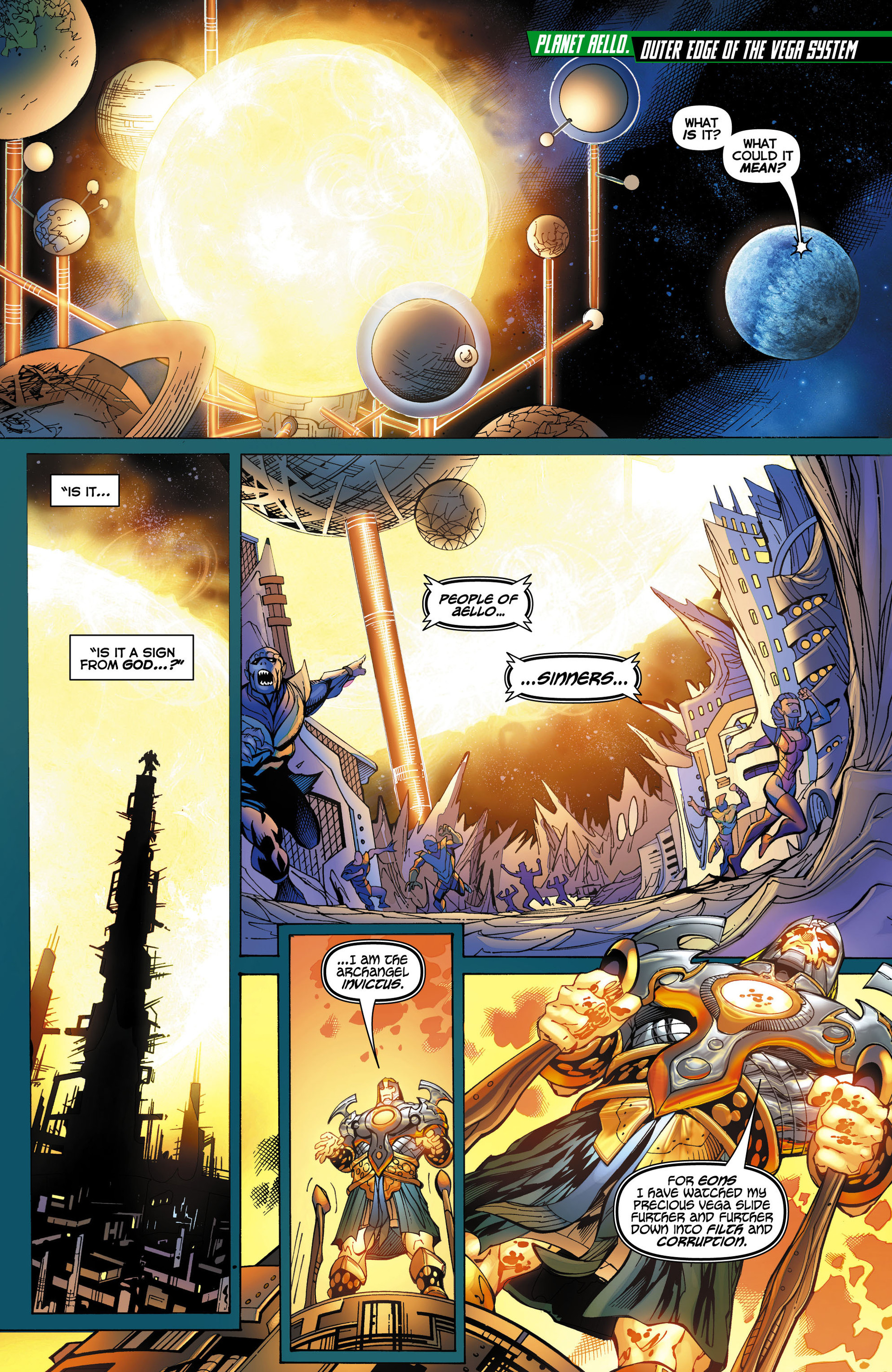 Read online Green Lantern: New Guardians comic -  Issue #11 - 10
