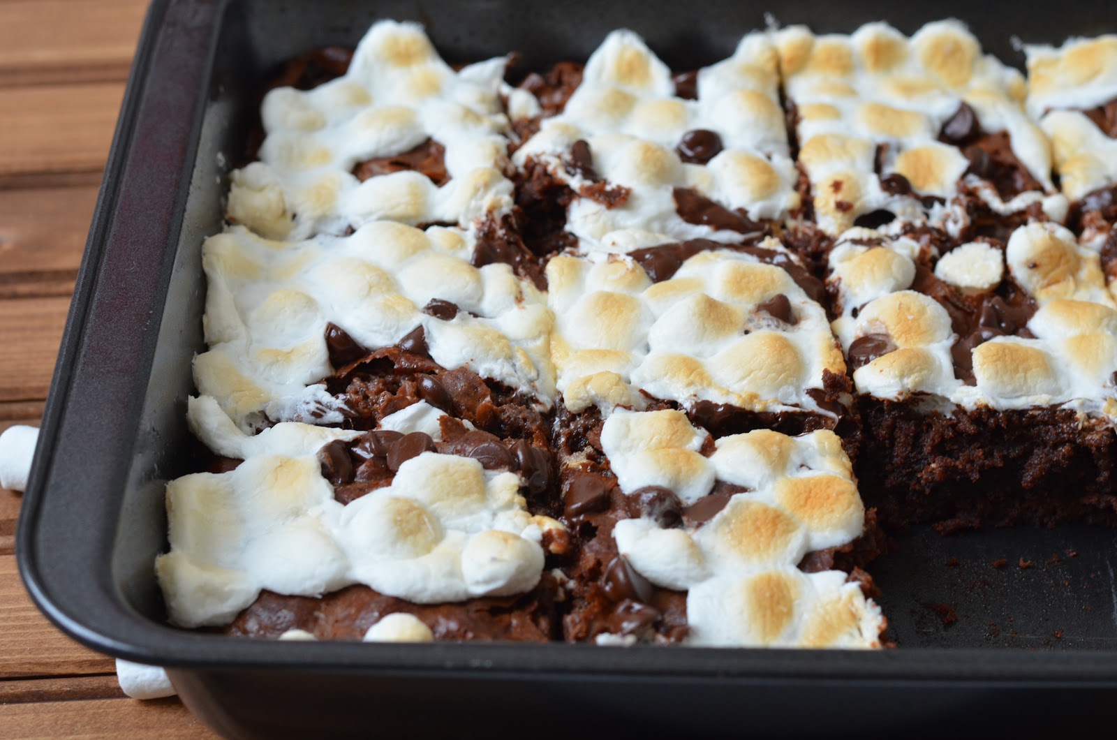 The Savvy Kitchen: Fudgy Rocky Road Brownies