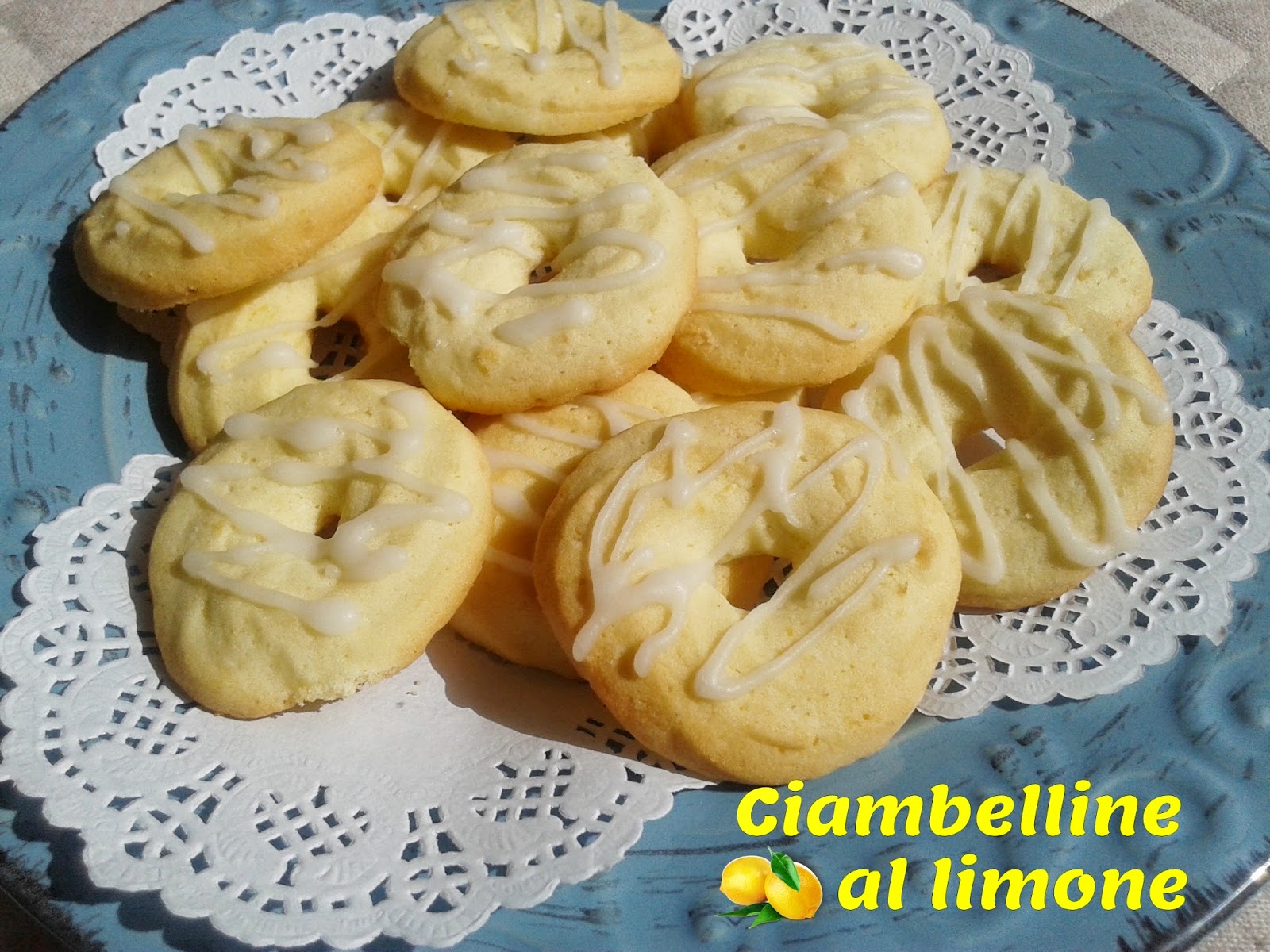 ciambelline al limone