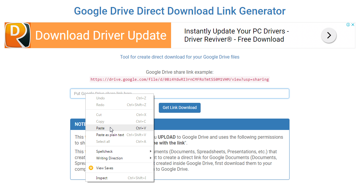 paste the link to conversion box paste the link to conversion box
