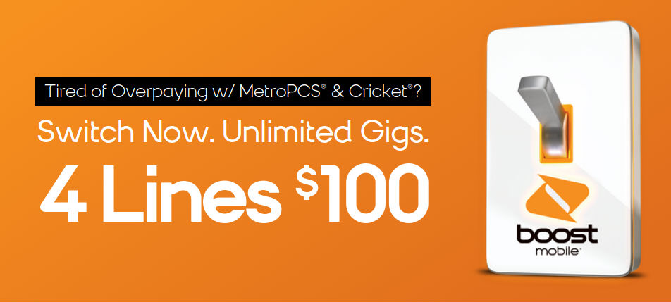 boost-mobile-unveils-new-four-unlimited-gigs-lines-for-100-switcher